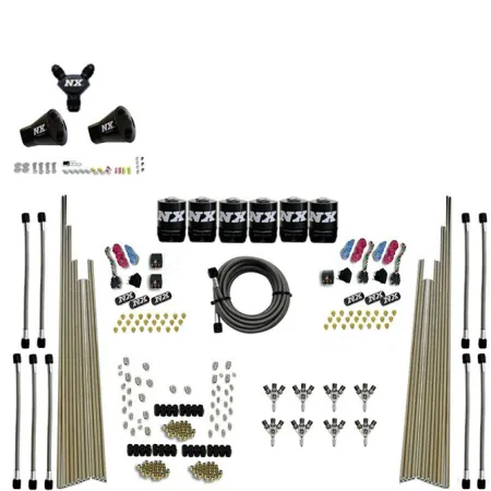 8-Cyl Triple-D Dry Direct Port 3 Stage Dry 6 Solenoids without Bottle Nitrous Express NX 80020-00
