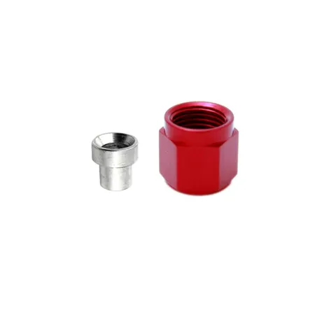 3AN B-Nut and Sleeve Red Nitrous Express NX 80091