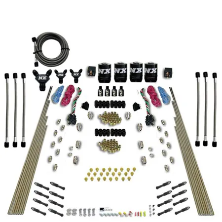 Dual Stage 8-Cyl Dry Direct Port Nitrous System without Bottle Nitrous Express NX 93106-00