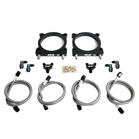 Dual Throttle Body Plate Conversion for Ford Mustang 5.0L 2024+ Nitrous Express NX NX964