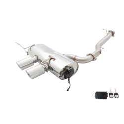 Układ wydechowy XForce z systemem Varex VOLKSWAGEN GOLF 2010-2012 R MK 6 stal nierdzewna