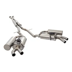 Układ wydechowy XForce z systemem Varex KIA STINGER 2017- GT 3.3L V6 TWIN TURBO RWD stal nierdzewna