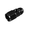 AN8 Nypel adapter żeńsko-męski z wejściem na czujnik Czarny