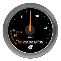 Analogowy zegar wskaźnik Innovate 3857 boost / podciśnienie 20psi