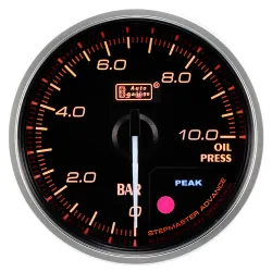 Auto Gauge Wskaźnik ciśnienia oleju 60mm seria Premium