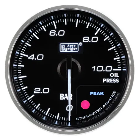 Auto Gauge Wskaźnik ciśnienia oleju 60mm seria Premium