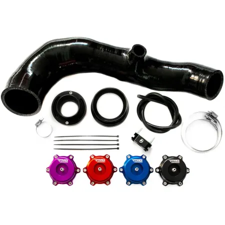 RTMG Performance Blow Off Valve Kit DAD/DAC for 1.5 TSI EVO for VW Golf/Ibiza FR/Leon/T-Rock/Tiguan/Karoq Black