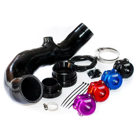 RTMG Performance Blow Off Valve Kit DAD/DAC for 1.5 TSI EVO for VW Golf/Ibiza FR/Leon/T-Rock/Tiguan/Karoq Black