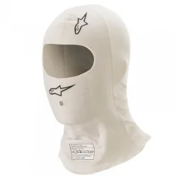Alpinestars Balaclava ZX Evo v2 White and Gray FIA Approved 8856-2018