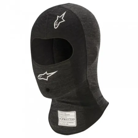 Alpinestars Balaclava ZX Evo v2 Black and Gray FIA Approved 8856-2018