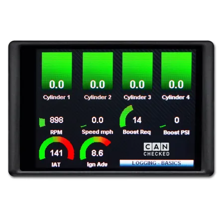 CANchecked Display MFD28 Gen2 for VW Corrado vFL LHD 1988-1991