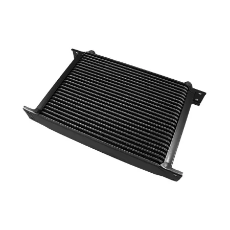 Chłodnica oleju męska 25-rzędowa Męski gwint 7/8 cala czarna