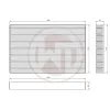 Competition Intercooler Core Wagner Tuning 640x410x65