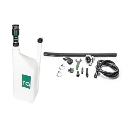 Kompletny zestaw do tankowania zdalny montaż 1,5 cala Dry Break Radium Engineering