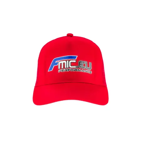 Czapka z daszkiem trucker FMIC.EU Czerwony