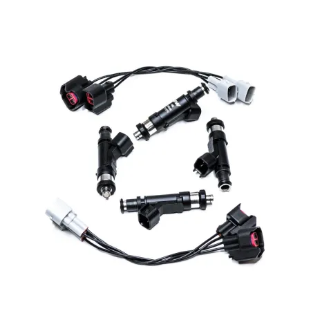 Zestaw wtryskiwaczy DeatschWerks 4400cc Lotus Elise 1.5L/1.8L/2.4L 1996-2011 Exige 1.5L/1.8L/2.4L 2000-11 Toyota Celica 2000-05 MR2 1999-2007 Scion TC