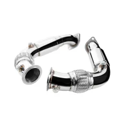 Downpipe BMW E71, E72 x6, x6 50iX, x6 M S63, N63 2007-2014 + Silencer