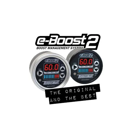 EBC Turbosmart e-Boost2 60PSI 60mm Black face/Black bezel