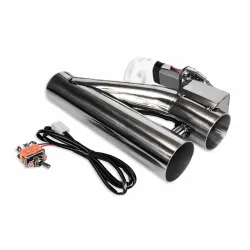 Elektroniczna przepustnica wydechu 76mm sterowana przełącznikiem