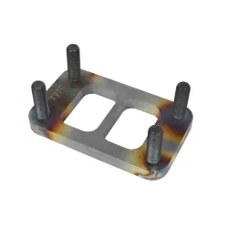 Flansza wydechowa kolektora nierdzewna SS304 T3 Twin Scroll ze szpilkami