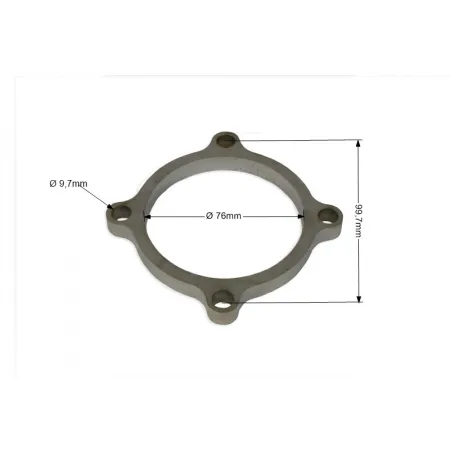 Flansza wydechowa turbo / downpipe nierdzewna SS304 Garrett 4bolt