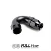 Nuke Performance Full Flow PTFE Hose End Fitting 150 Degree AN10