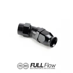 Nuke Performance Full Flow PTFE Hose End Fitting 30 Degree AN6