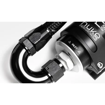 Nuke Performance Full Flow AN Hose End Fitting 45 Degree AN8