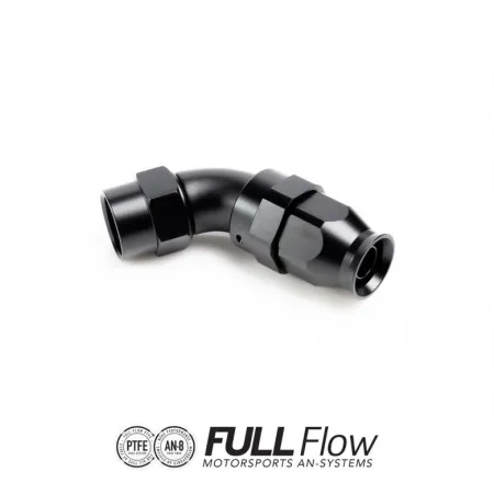 Nuke Performance Full Flow PTFE Hose End Fitting 60 Degree AN6