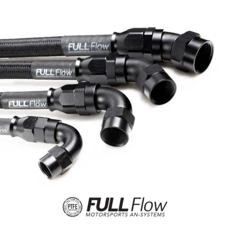 Nuke Performance Full Flow PTFE Hose End Fitting 60 Degree AN6