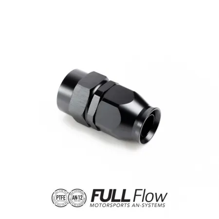 Nuke Performance Full Flow PTFE Hose End Fitting Straight AN-6