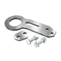 Hak holowniczy Wygięty Srebrny