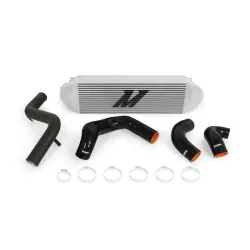 Mishimoto Ford Focus ST Intercooler Kit 2013-2018 Silver w/ Wrinkle Black Pipes