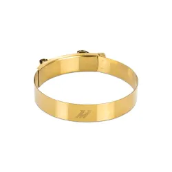 Nierdzewna obejma T-clamp Mishimoto złota 3.5 Inch