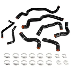 Mishimoto 16+ Infiniti Q50/Q60 3.0T Ancillary Coolant Hose Kit Black