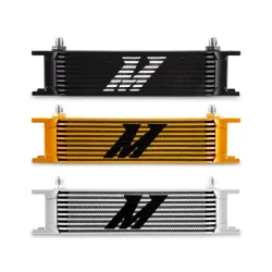 Mishimoto Universal -8AN 10 Row Oil Cooler Gold