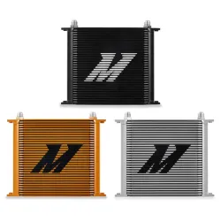 Mishimoto Universal 34-Row Oil Cooler Black