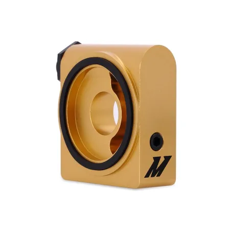 Mishimoto 18+ Ford Mustang GT Oil Cooler Kit Black Thermostatic