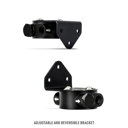 Mishimoto Remote Oil Filter Head M20x1.5 Thread Black