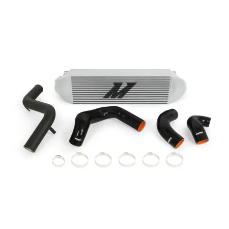 Mishimoto Ford Focus ST Intercooler Kit 2013-2018 Silver w/ Wrinkle Black Pipes