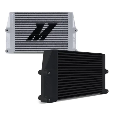 Mishimoto Heavy-Duty Oil Cooler 10" Same-Side Outlets Black