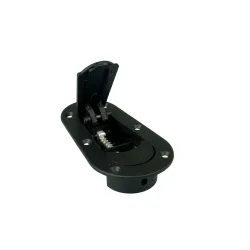 JRspec Płaskie Zapinki Maski - czerwone