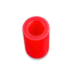 Kapturek silikonowy 6mm Czerwony