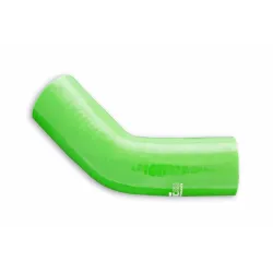 Kolanko silikonowe 45' 22mm Zielony
