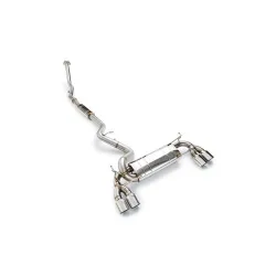 Kompletny układ wydechowy SUBARU Impreza Mk3 2.5 WRX STI