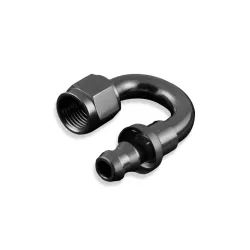 Końcówka 180' AN8 Push On Czarny