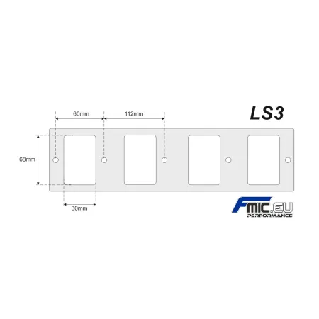 Kolektor ssący dolotowy FMIC.Pro CORVETTE LS3 L92