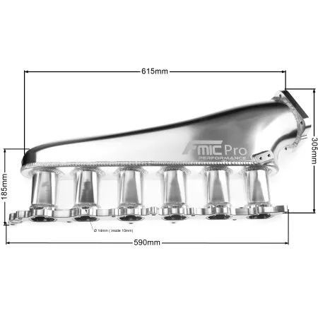 Kolektor ssący dolotowy FMIC.Pro Toyota 2JZ-GE