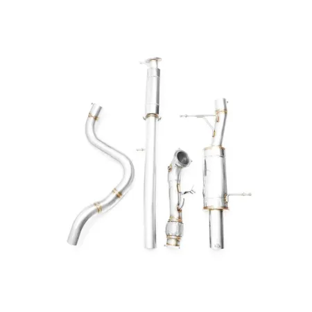 Kompletny układ wydechowy FORD Fiesta ST 180 1.6T + KATALIZATOR Euro 3 200 CPSI