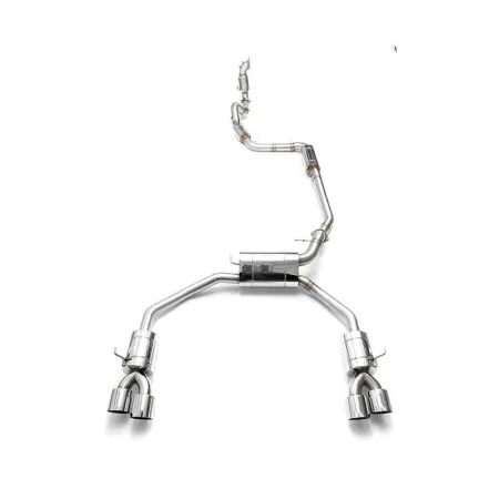 Kompletny układ wydechowy HONDA Civic Type R Fk2 2.0T z katalizatorem Euro 4 200 CPSI